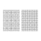 12 Pack: Geometric Embossing Folders Set by Recollections™